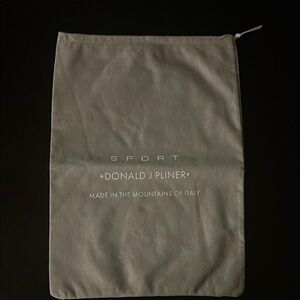 Donald J Pliner Gray Dust Bag
